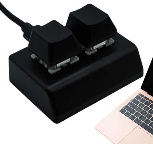 Clavier USB programmable - Clavier mécanique à 2 Boutons | Touches Macro
