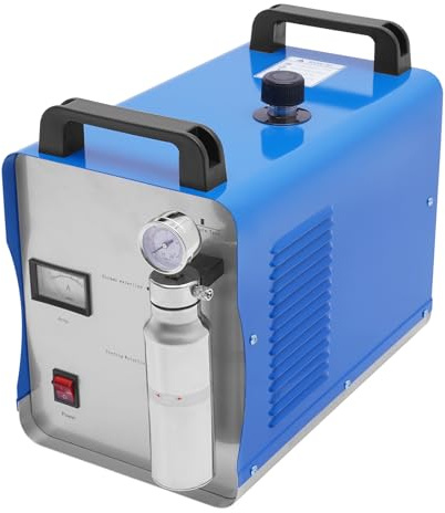 Lucidatrice in acrilico, 95 l/h, lucidatrice per acqua, AC220 V, 1,5 A, 400 W, generatore di fiamma ossigeno, idrogeno, con misuratore di corrente, misuratore di pressione