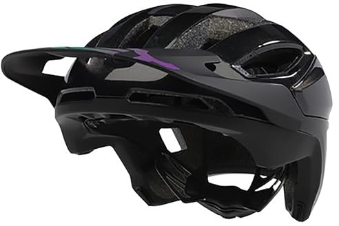 Oakley DRT3 Trail Europe MTB-Helm Unisex Erwachsene, 9XN Schwarz glänzend Galaxy FP, M