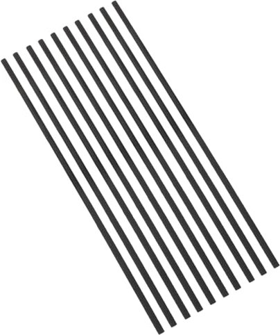 Storage Bag Varillas aromáticas de fibra de 20 cm de largo y 4 mm de ancho, diseñadas para dormitorios, escritorios y salones, fragancias en casa, oficina y hotel, 10 unidades