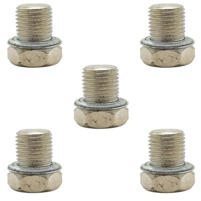 5 tapones for válvula de descompresión, repuesto for motosierra Husqvarna, Stihl, Jonsered, Partner y Makita.