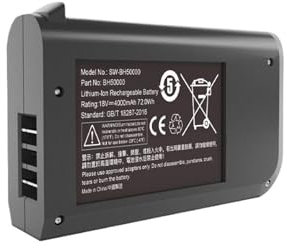 Gcbhfjrcyz 18-V-Lithiumbatterie for Staubsauger, Kompatibel Mit Hoover BH50000 CH20110 Dem Ersatzakku for Den Staubsauger(2500mah)