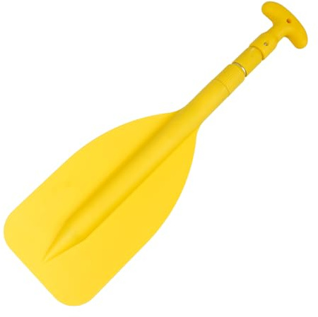 Sarini Teleskoppaddel, 53-106 cm Notpaddel, leichtes Mini-Hilfspaddel mit Teleskop-Aluminiumschaft für Kanu, Kajak und Schlauchboote