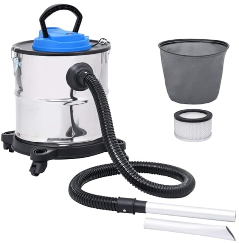 Générique Aspirateur à Cendres et Filtre HEPA 1200W 20 L Acier Inoxydable,Maison & Jardin,Appareils électroménagers,Aspirateurs,147679