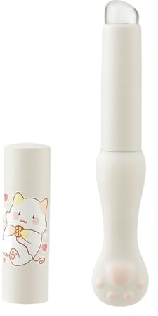 Pennello morbido in silicone per labbra e correttore, applicatore per balsamo lucido, multifunzione, con applicatore per coperture