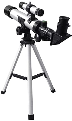 Astronomical Telescope W/Tripod 40mm Objective Lens 40400 2 Eyepieces Gift