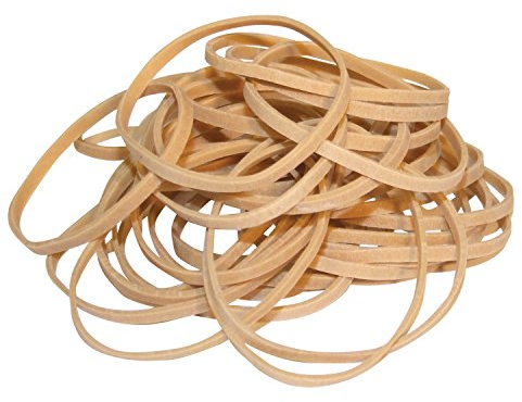 Qty 1500 x No.19 Rubber Elastic Bands 90mm x 1.5mm for Home & Office School Medium/Large