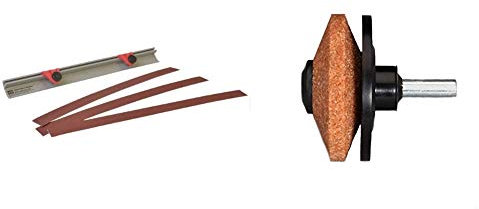 MULTI-SHARP 1101 30 cm/12 Inch Cylinder Mower Sharpener & 1301 Rotary Mower/Garden Tool Sharpener