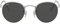 Ray-Ban Unisex Rb3447 Round Metal Sonnenbrille, Silver, 47