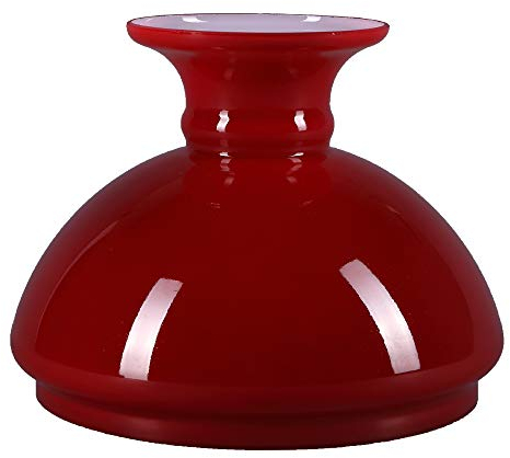 Petroleum Lampenschirm Ø 154mm Ersatzglas Lampenglas Petroleumlampe Glasschirm Ringauflage