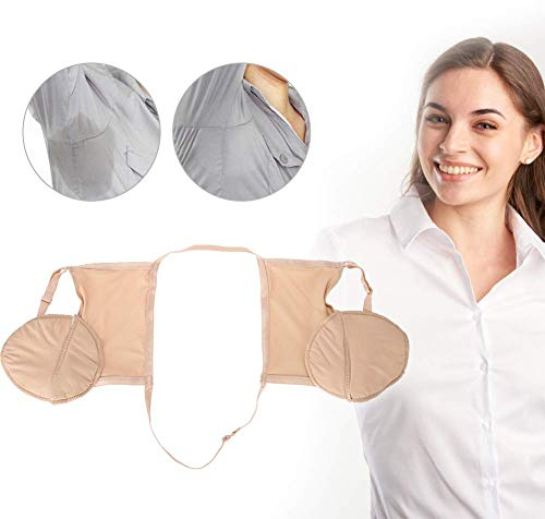 Achselpads Damen, Sweat Pads, Armpit Sweat Guard Bra Waschbar Baumwolle Achsel Schweißpads Achsel Schweiß Pads Achselhöhle Schweiß Pads Unterarm Achselschutz Absorbierende