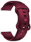 Weayege Silikon Uhrenarmband,Schnellverschluss,Armband 20mm 22mm (22mm, Wine red)