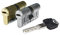 IFAM Cilindro Puertas Iridium, 35x35mm, Leva 15mm, Bombin Cerradura Seguridad, 5 Llaves, Doble Protección Antirotura, Antitaladro y Antiganzúa, Doble Sistema Antibumping, Perfil Europeo, Color Dorado
