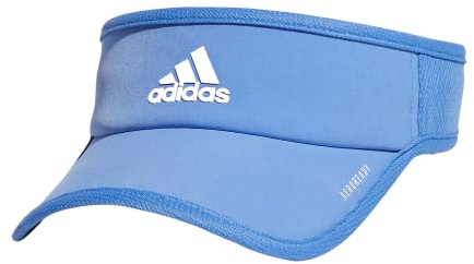 adidas Women's Superlite Performance Visor, Blue Fusion/White, One Size