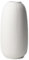 Olly & Rose Large Portsea Lines Clay Vase - Handmade Toughened White Vase - Ceramic Flower Vase for Decor - Modern Vases for Living Room, Entryway, Book Shelf etc. (25cm)