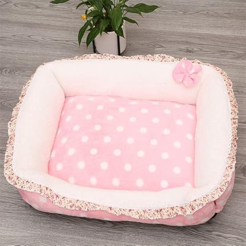 Princess Pet Mat Cat Nest Warm Dog Kennel House Weiches Welpen-Schlafbett Hundekissen Sofa Für Chihuahua-Hundekorb Cama Cachorro