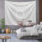 Wandteppich Groß 200x150cm, Mandala Tapisserie Wandbehang Tuch Boho Hippie, Bohemian Decke Sonne und Mond, Tapisserie Wandkunst für Home Decor Schlafzimmer Wohnheim Wohnzimmer Strand (Mandala B)