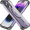 REBEL Schutzhülle für iPhone 14 Pro [Frosted Flex-Serie], freiliegende Seiten für Komfort, MagSafe-kompatibel, durchscheinend, schützend, stoßfest, rahmenloser Schutz für 6,1 Zoll-Handy
