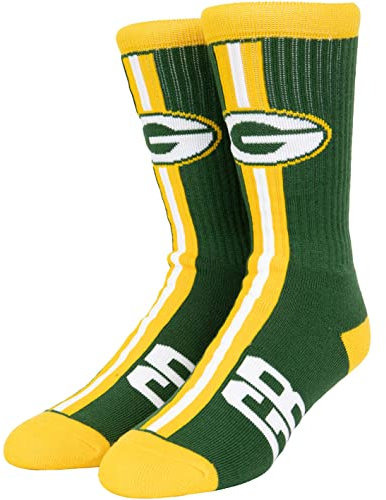 Fanatics For Bare Feet NFL Team Socks Socken (Green Bay Packers, 37-42)