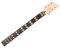 Ahorn-Gitarrenhals, 24 Bünde, 62,9 cm, Rosenholz, Griffbrett, Paddelkopf, mit schönem Muster, eingelegt (22 Bünde mit Bindung)