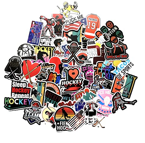 Aufkleber Hockey Sticker Motorrad Auto Roller Aufkleber für Ride-On Mobile Laptop Computer Sticker Aesthetic vsco für Scrapbooking