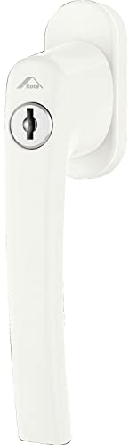 ROTO 377615 Fenstergriff ROTOLINE-TiltFirst sperrbar, verkehrsweiß,