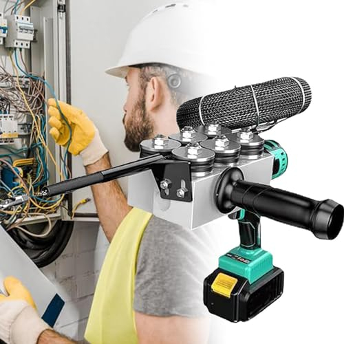 PixCy Kabelzieher, Elektriker, Zugdraht, versteckter Rohreinfädler, automatische Einfädelmaschine, dunkler Draht, elektrisches Drahtziehwerkzeug, Einfädelmaschine,2*Battery