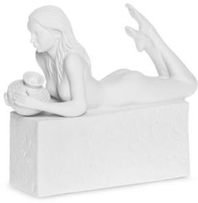 Christel by Sommer Figur Sternzeichen Aquarium 18 cm weiß Porzellan
