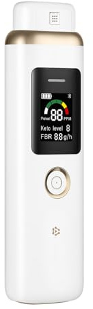Ketone Breath Monitors for Ketosis Tracking - Ketone Monitoring Breath Analyzer Ketosis Tester | Portable, Professional-Grade Ketone Breath Meter - Accurately Monitor Ketonsis in Your Breath