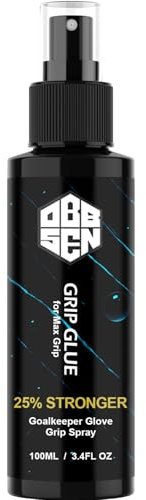 Obbsen Torwarthandschuh Grip Spray, Glove Wash, Premium Version Anti Rutsch Spray MSDS-Zertifizierter rutschfest & Enhanced Grip Strength Verlängert die Lebensdauer, Entfernt Schmutz
