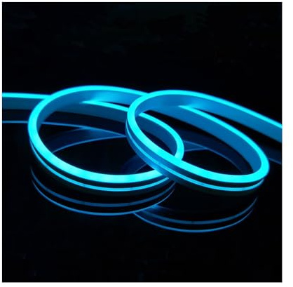 Striscia al neon LED flessibile in silicone impermeabile 5M - Nastro in corda personalizzabile 12V, 1 pz