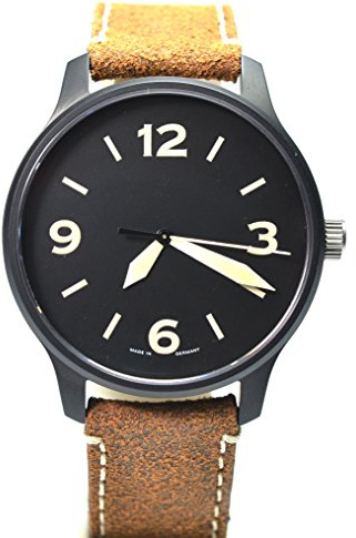 Aristo FT-Black Automatik 42mm Beobachtungsuhr DP24 mit Saphirglas - Einzeln nummeriert - Made in Germany