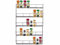 4/5/6 Tier Spice Rack Herb Jar Holder for Kitchen Door Cupboard Or Wall Storage (5)