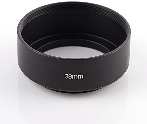 FOTGA 39mm Schraube Berg Standard Metall Lens Hood Gegenlichtblende Sonnenblende für Canon Nikon Pentax Sony Olympus