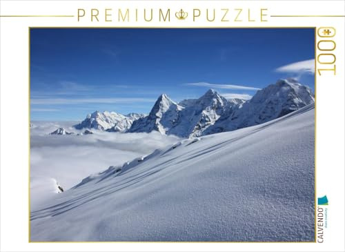 CALVENDO Puzzle Skiwetter | 1000 Teile Lege-Größe 64 x 48 cm Foto-Puzzle für glückliche Stunden