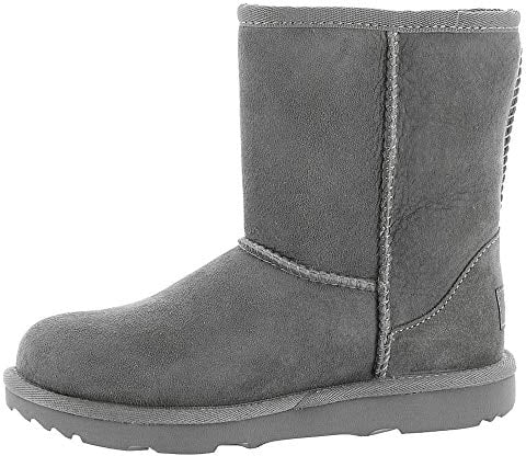 UGG Unisex Kinder Classic II Klassische Stiefel, Grau, 23.5 EU