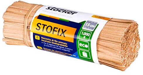 STOCKER Piattina Stofix Filo Animato incartato 15 cm - 1000 pz