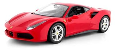 Rastar 01029Ferrari 488 GTB Radio Control Car, 1:14 Scale Assorted colors