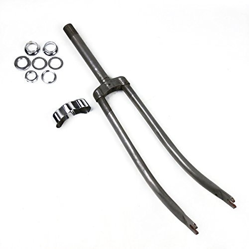 OldNewBikes Fourche Type Phillips Non Peinte + Jeu de Direction pour vélo Classique avec Roue de 28 et Cadre de 22
