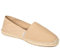 weltenmann Formentera – Espadrillas Slip-on Classiche in Cotone con Borsa di Stoffa, Camel, 43, Handmade in Spain