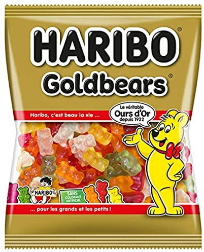 Haribo Bonbons l'Ours d'Or le Paquet de 300 g