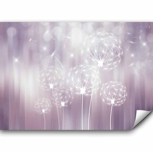 murando Fototapete selbstklebend 441x315 cm Tapete Wandtapete Klebefolie Dekorfolie Tapetenfolie Wand Dekoration Wandaufkleber Wohnzimmer Pusteblume Blumen Natur b-A-0280-a-c