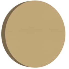 Addictive Sound Schalldämmung Wand Circle Größe 30 cm Dicke 7cm - Akustikpaneele Wand - Nun Schallschutz Schaumstoffplatte - Schallabsorber Bild - Akustikschaumstoff Glatt - Latte