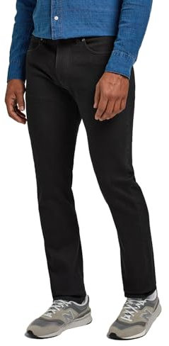 Lee Herren Slim Fit Mvp Jeans, Schwarz, 33W / 34L EU
