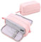 Eucomir Federmäppchen mit 4 Fächern Fassungsvermögen,Mädchen Jungen,Große Kapazität Pencil Case für Schule & Büro,Federmäppchen Für Kinder Junge Studenten Erwachsene Federtasche Mädchen,Rosa