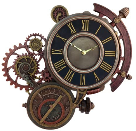VOGLER Joh. Vogler GmbH Steampunk Wanduhr Astrolabium - bronziert by Veronese