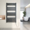 Heilmetz Radiateur sèche-Serviettes électrique 120x60cm avec Thermostat Digital avec Fonction minuterie Sèche-Serviettes Droit Anthracite 600W