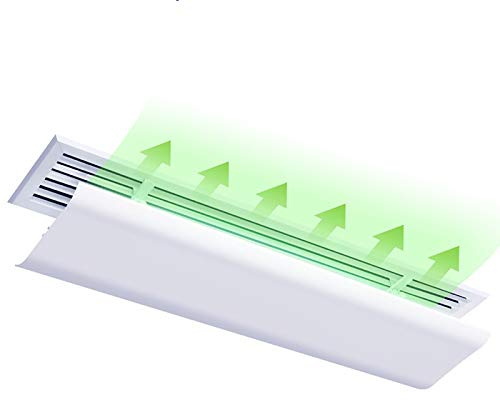 Windabweiser, zentrale Klimaanlage, Windabweiser, drehbar, Luftauslass, Klimaanlage, Schallwand, universelle Jalousien, Klimaanlagenabdeckungen, effektiver Schutz für Babys