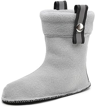 Ladeheid Kinder Gummistiefel Stiefelsocken mit Verschluss Wärmende Socken für Regenstiefel LA-CA-01 LA-CA-03 LA CA-04