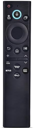 for Samsung-Smart-TV-Remote Replacement Voice Remote Compatible with BN59-01385A,for All 2019 to 2025 Smasung Crystal Curved UHD QLED The Frame QLED 4K 8K Smart TV